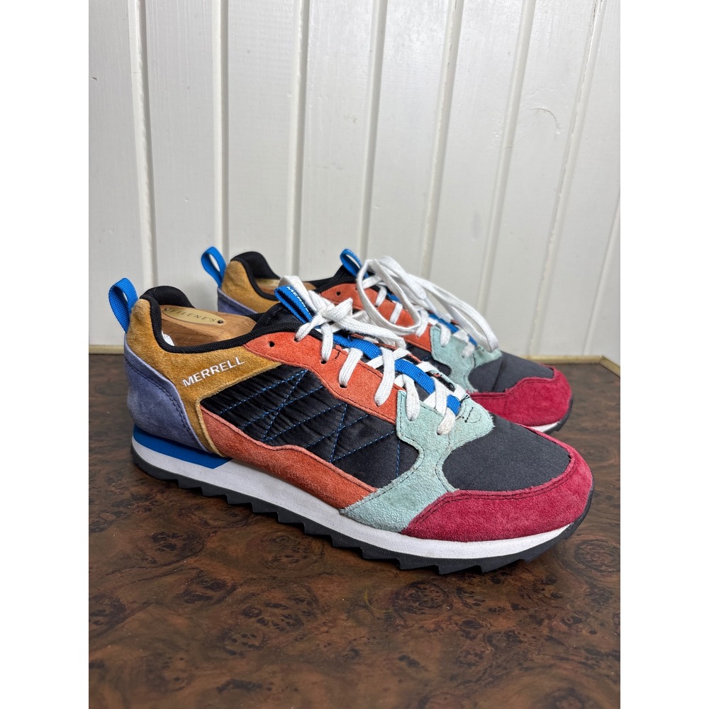 Merrell Alpine 83 Sneaker Recraft Multi Color Suede Mens 8 J000605 Low Top